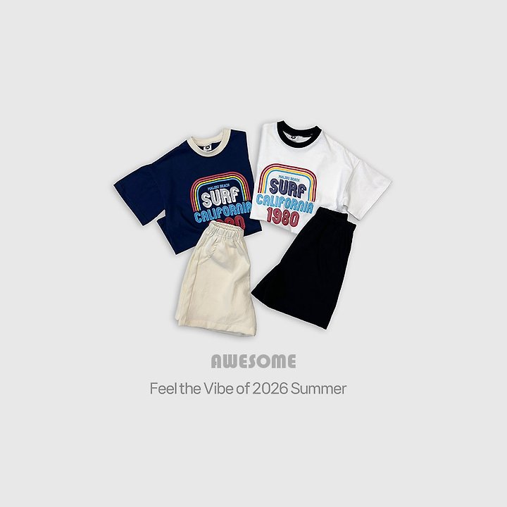 Awesome Bebe - Korean Children Fashion - #todddlerfashion - Surf 80 Set