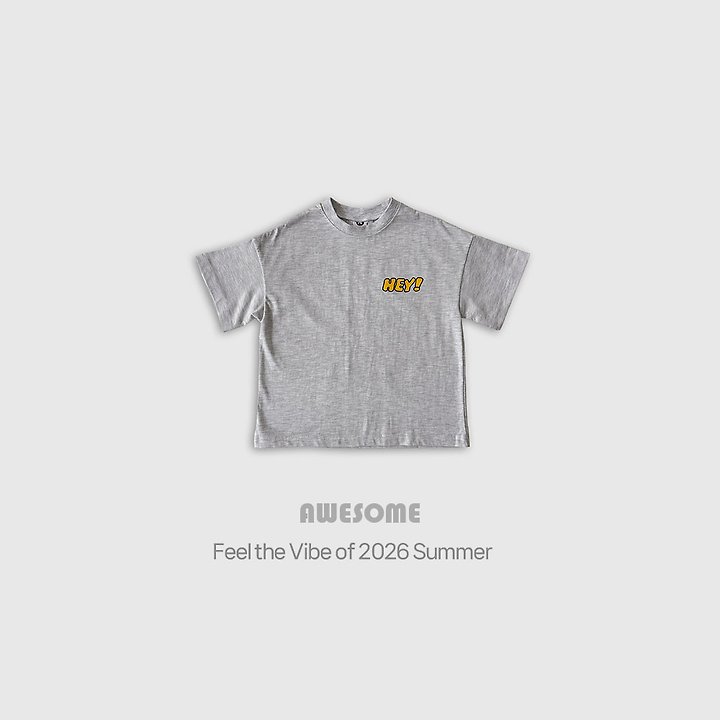 Awesome Bebe - Korean Children Fashion - #toddlerclothing - Sticker Pop Short Sleeve Tee - 6