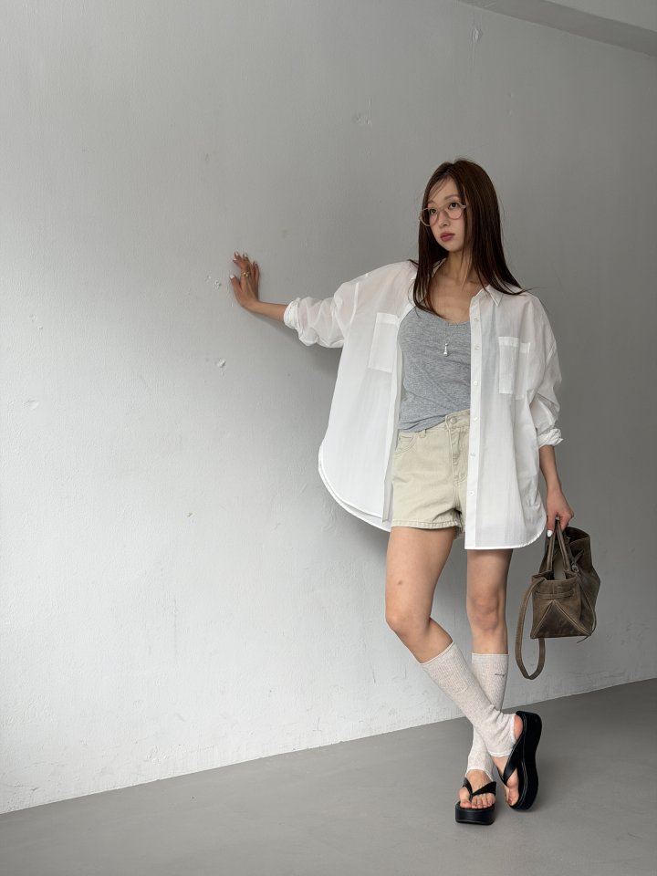 Baguette - Korean Women Fashion - #womensfashion - Capri Shirt - 4