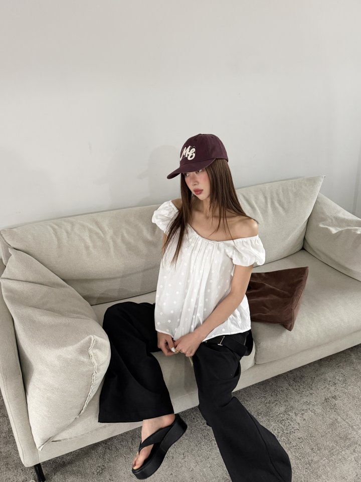 Baguette - Korean Women Fashion - #momslook - Sand Puff Blouse - 12