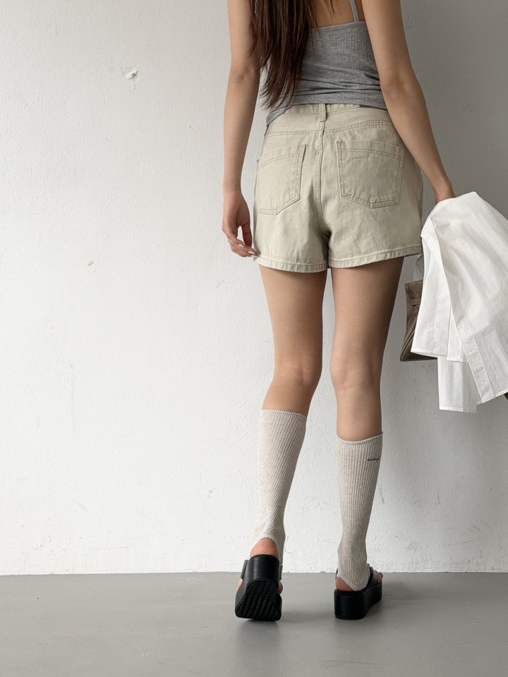Baguette - Korean Women Fashion - #womensfashion - Low Cotton Shorts - 4