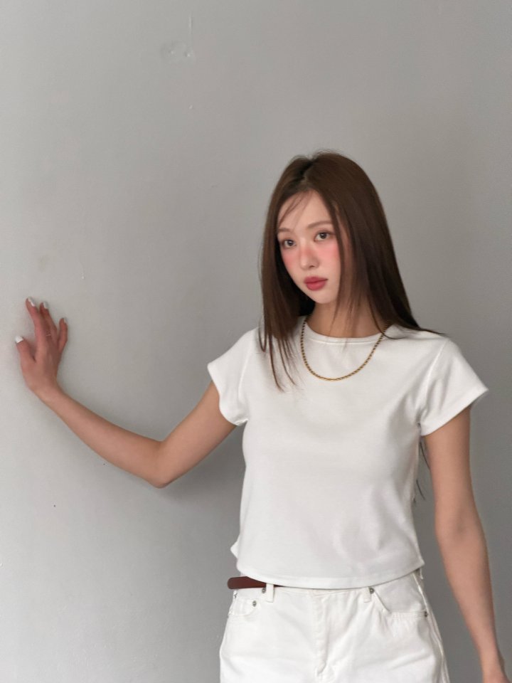 Baguette - Korean Women Fashion - #momslook - Drawing Tee - 5