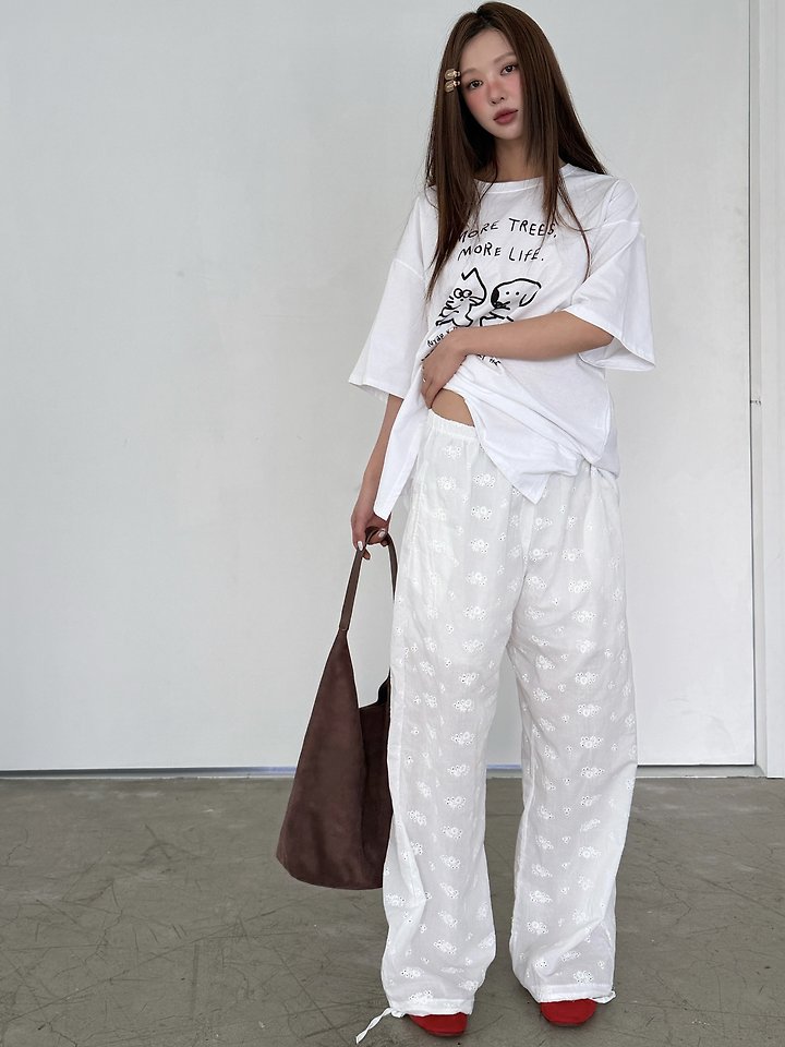 Baguette - Korean Women Fashion - #momslook - Cats Tee - 8