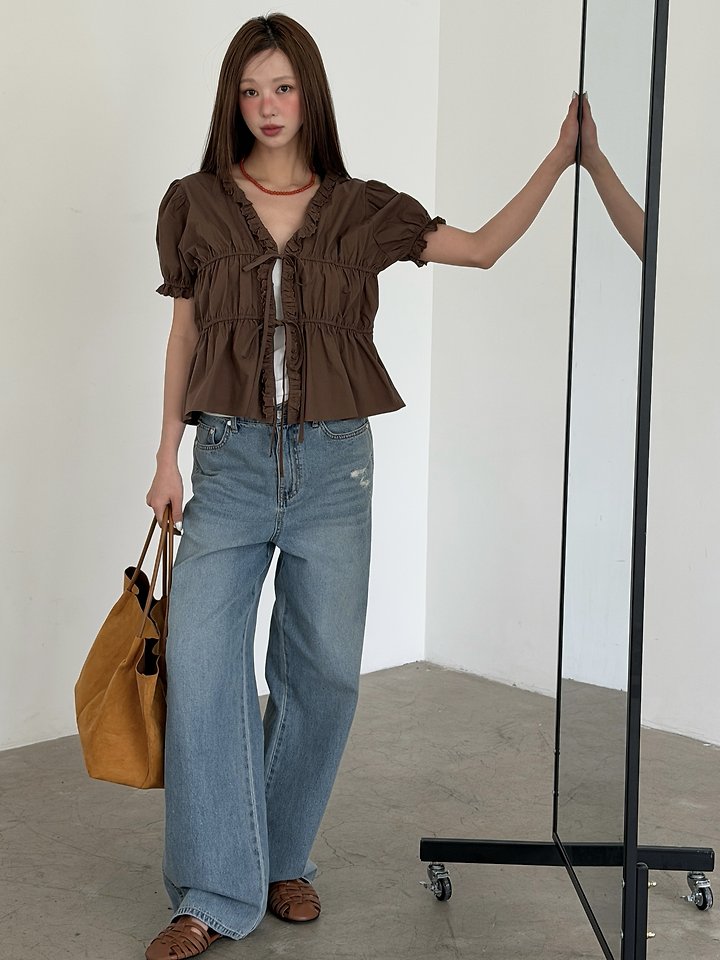 Baguette - Korean Women Fashion - #momslook - Jane Lace Blouse - 11