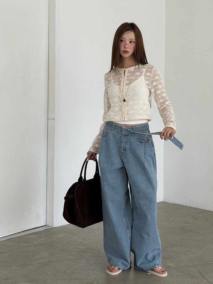 Baguette - Korean Women Fashion - #shopsmall - Floral Cardigan - 8