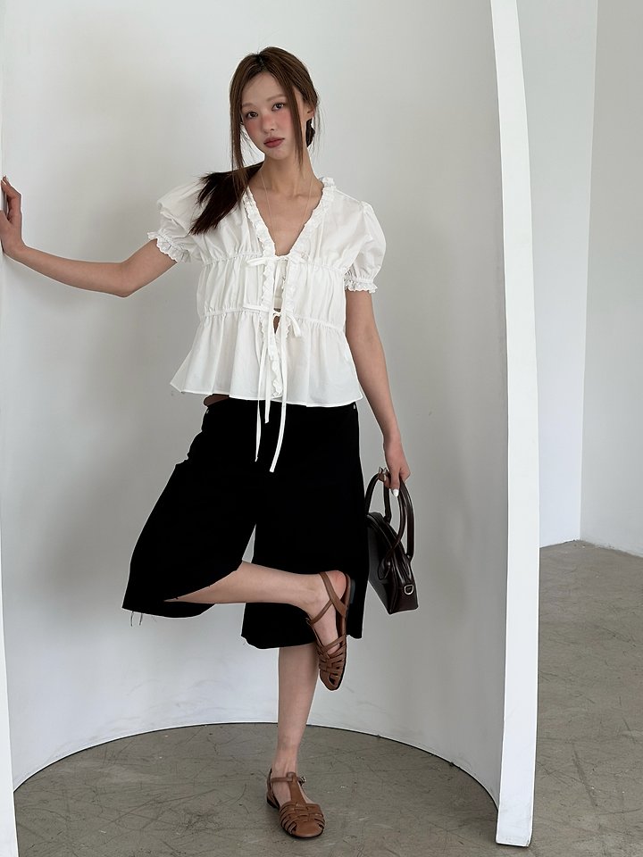 Baguette - Korean Women Fashion - #thatsdarling - Jane Lace Blouse - 5