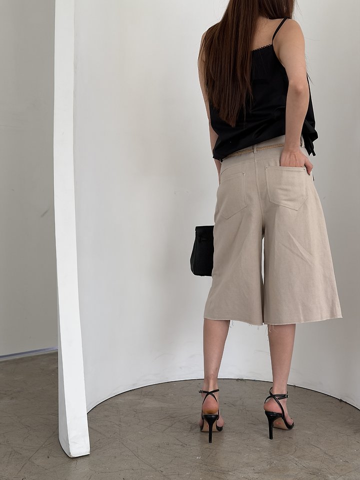 Baguette - Korean Women Fashion - #thelittlethings - 7-Length Linen Pants - 8