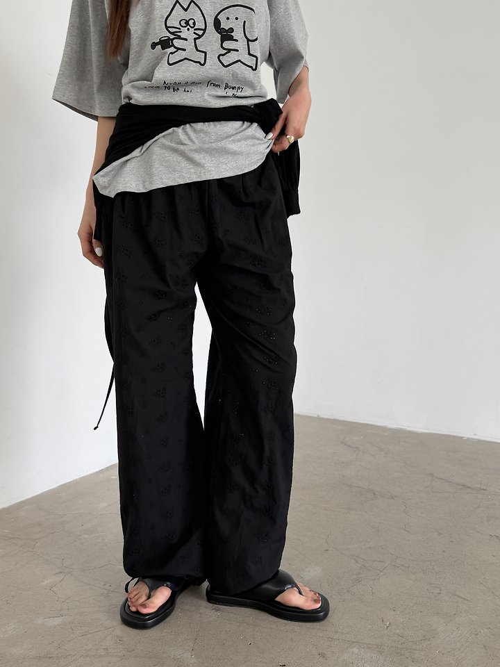 Baguette - Korean Women Fashion - #vintageinspired - Jude Punching Pants - 2