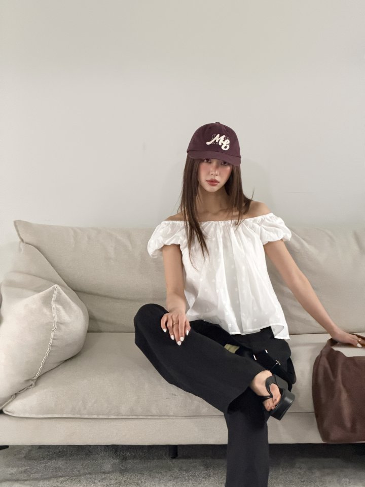 Baguette - Korean Women Fashion - #womensfashion - Sand Puff Blouse - 11