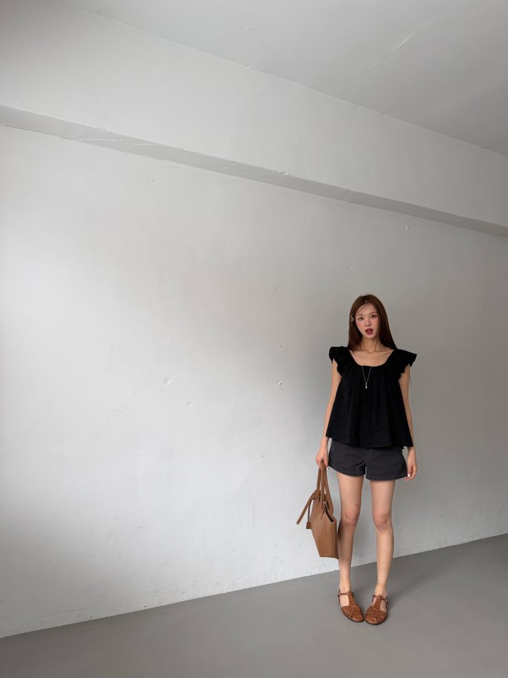 Baguette - Korean Women Fashion - #womensfashion - Sand Puff Blouse - 3