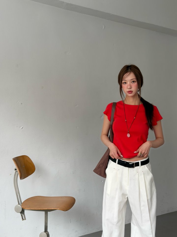 Baguette - Korean Women Fashion - #womensfashion - Drawing Tee - 8