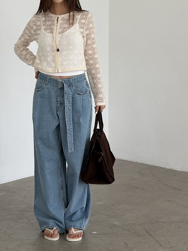 Baguette - Korean Women Fashion - #womensfashion - Floral Cardigan - 12