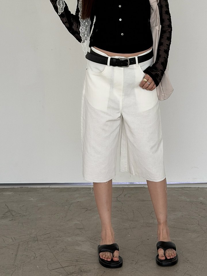 Baguette - Korean Women Fashion - #womensfashion - 7-Length Linen Pants - 10