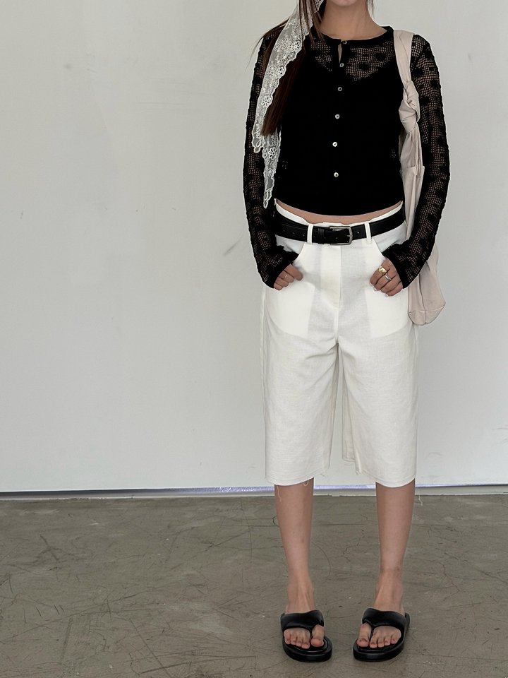 Baguette - Korean Women Fashion - #womensfashion - 7-Length Linen Pants - 12
