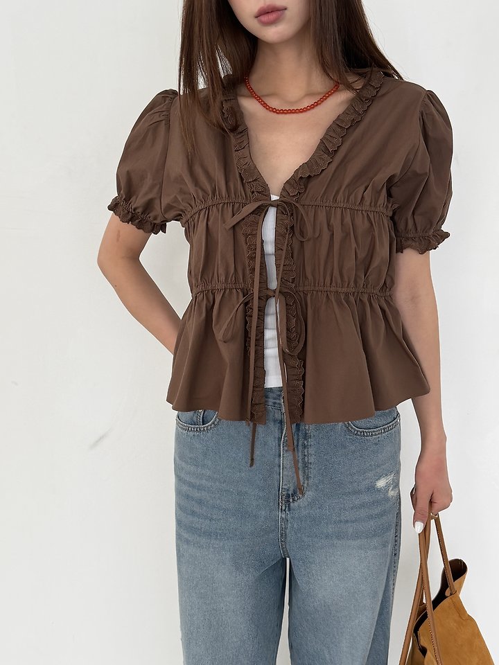 Baguette - Korean Women Fashion - #womensfashion - Jane Lace Blouse - 12