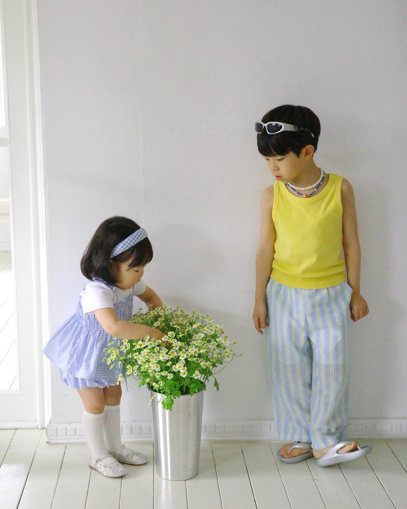 Bailey - Korean Children Fashion - #Kfashion4kids - Beach Stripe Pants - 12