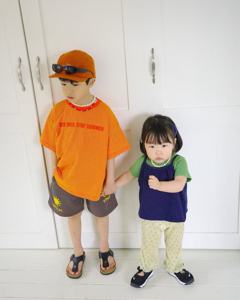 Bailey - Korean Children Fashion - #Kfashion4kids - Pleated Flower Leggings - 11