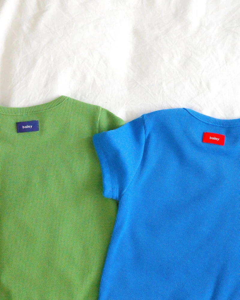 Bailey - Korean Children Fashion - #childofig - Chewy Rib Tee - 11