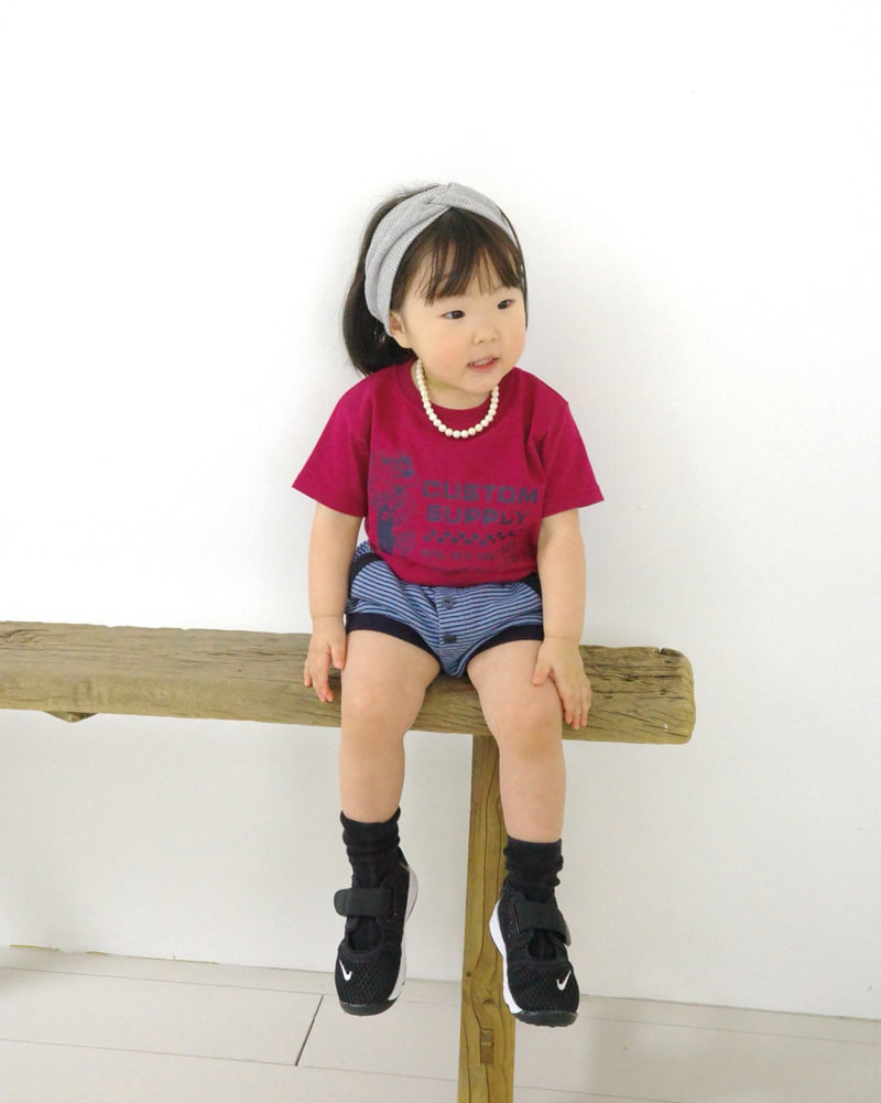 Bailey - Korean Children Fashion - #childofig - Mechanic Tee - 8