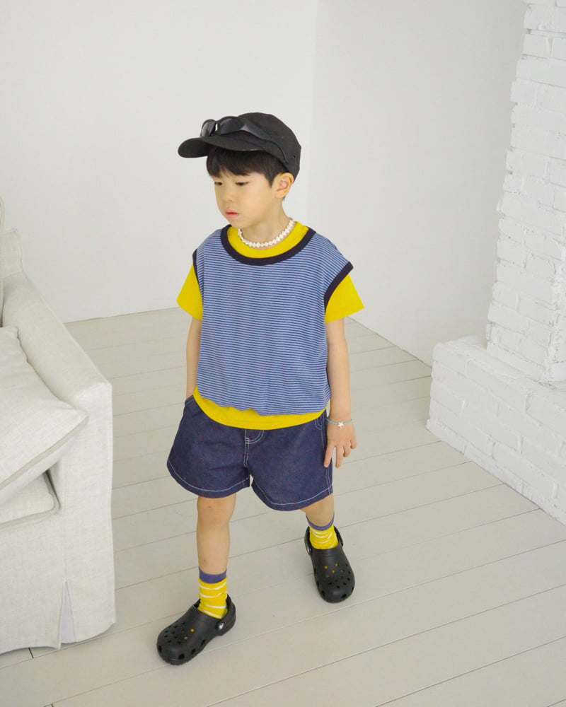 Bailey - Korean Children Fashion - #childrensboutique - Play Denim Pants