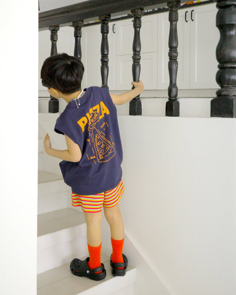 Bailey - Korean Children Fashion - #designkidswear - Pizza Box Tee