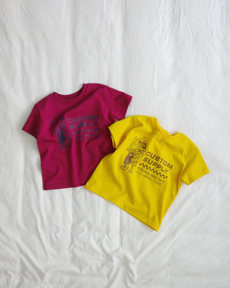Bailey - Korean Children Fashion - #designkidswear - Mechanic Tee - 11