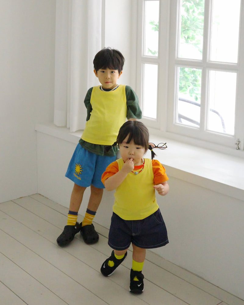 Bailey - Korean Children Fashion - #discoveringself - Vivid Sleeveless - 9