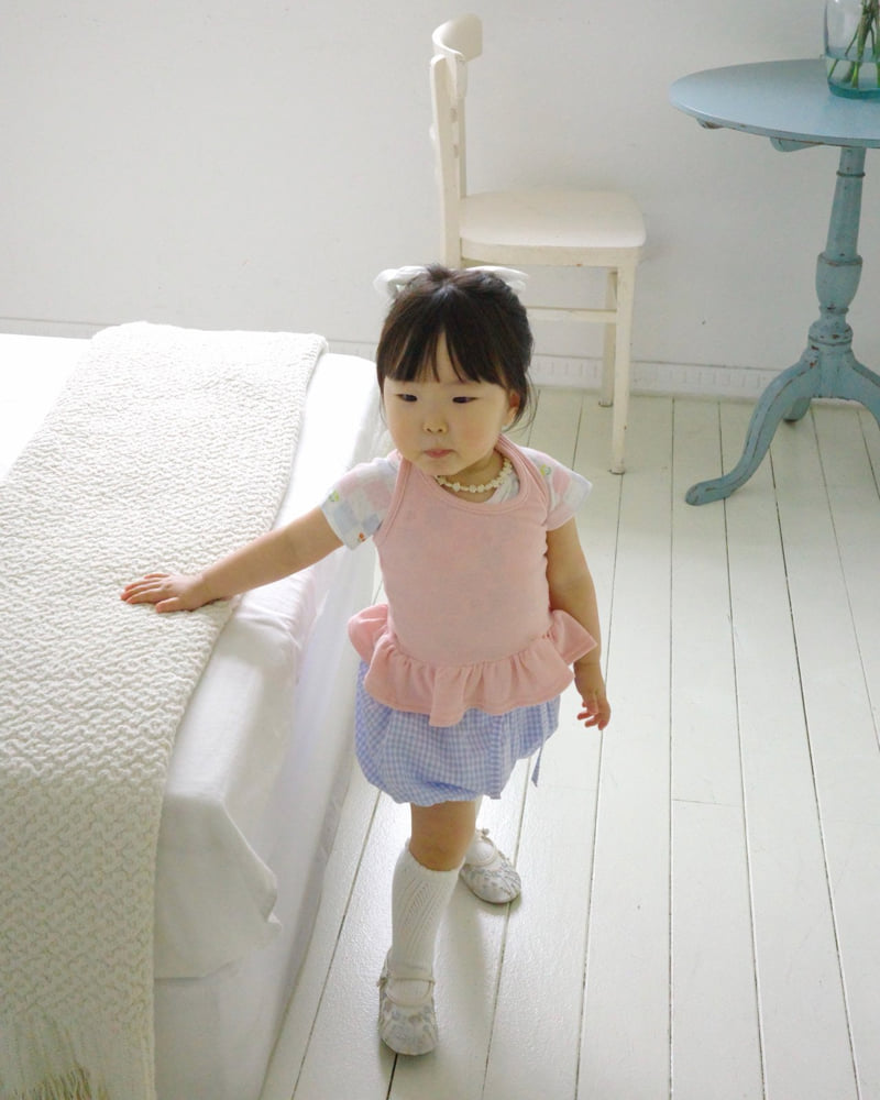 Bailey - Korean Children Fashion - #discoveringself - Hot Girl Boat Neck Tee - 8