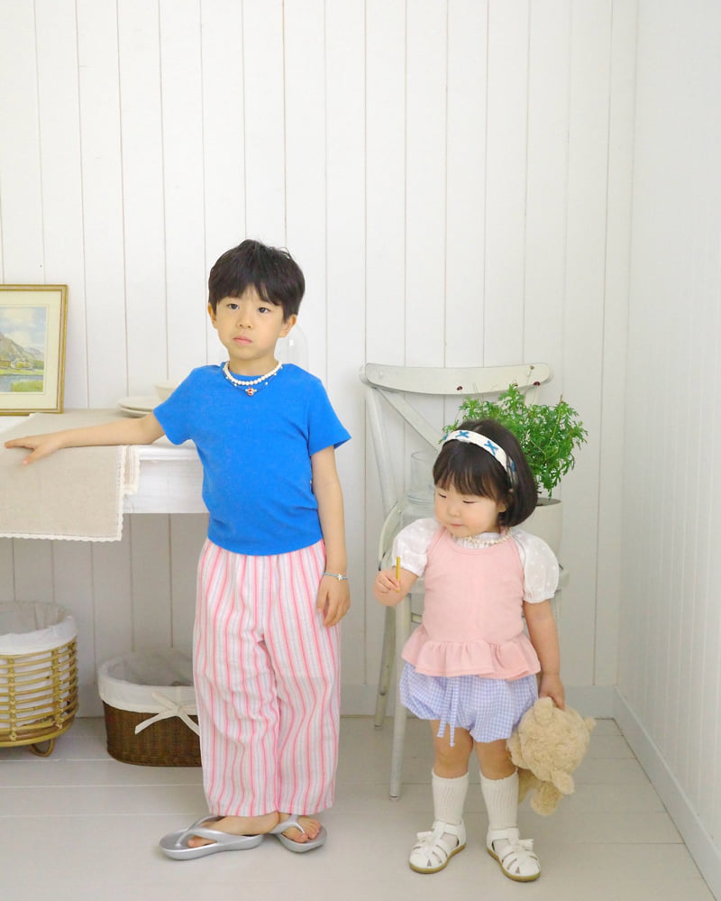 Bailey - Korean Children Fashion - #discoveringself - Frilly Halter Neck Tee - 8