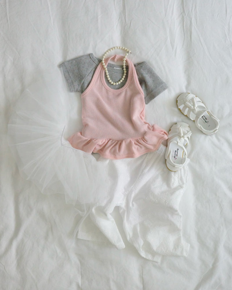 Bailey - Korean Children Fashion - #fashionkids - Eyelet Pants - 6