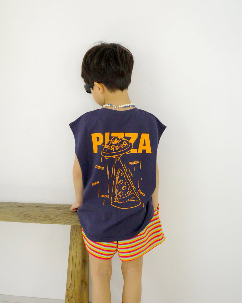 Bailey - Korean Children Fashion - #fashionkids - Pizza Box Tee - 3
