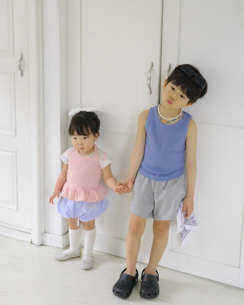 Bailey - Korean Children Fashion - #fashionkids - Frilly Halter Neck Tee - 9