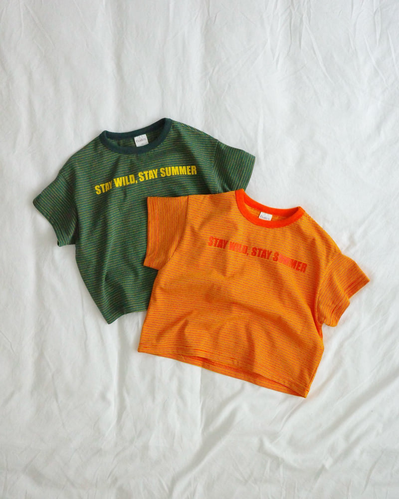 Bailey - Korean Children Fashion - #kidsshorts - Fanta Lettering Tee - 11