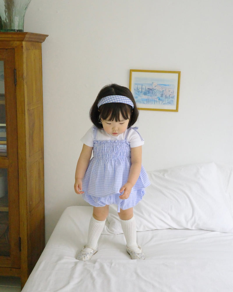 Bailey - Korean Children Fashion - #kidsshorts - Pumpkin Check Bloomer - 9