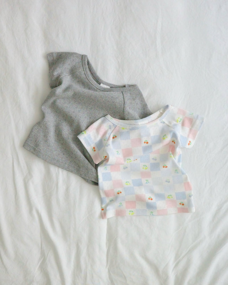 Bailey - Korean Children Fashion - #kidsstore - Hot Girl Boat Neck Tee - 11