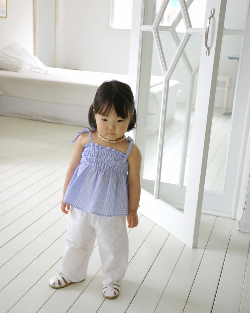 Bailey - Korean Children Fashion - #kidzfashiontrend - Eyelet Pants - 9