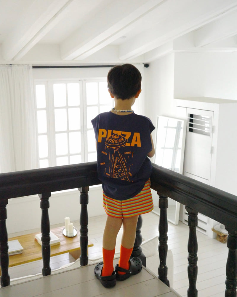 Bailey - Korean Children Fashion - #kidzfashiontrend - Pizza Box Tee - 6
