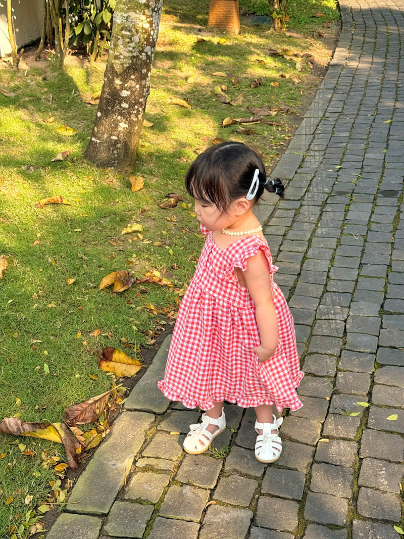 Bailey - Korean Children Fashion - #kidzfashiontrend - Picnic Check One-piece - 10