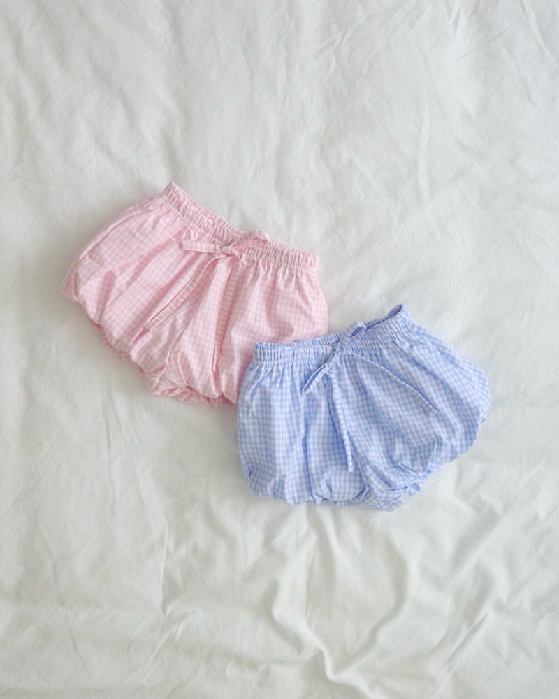 Bailey - Korean Children Fashion - #kidzfashiontrend - Pumpkin Check Bloomer - 11