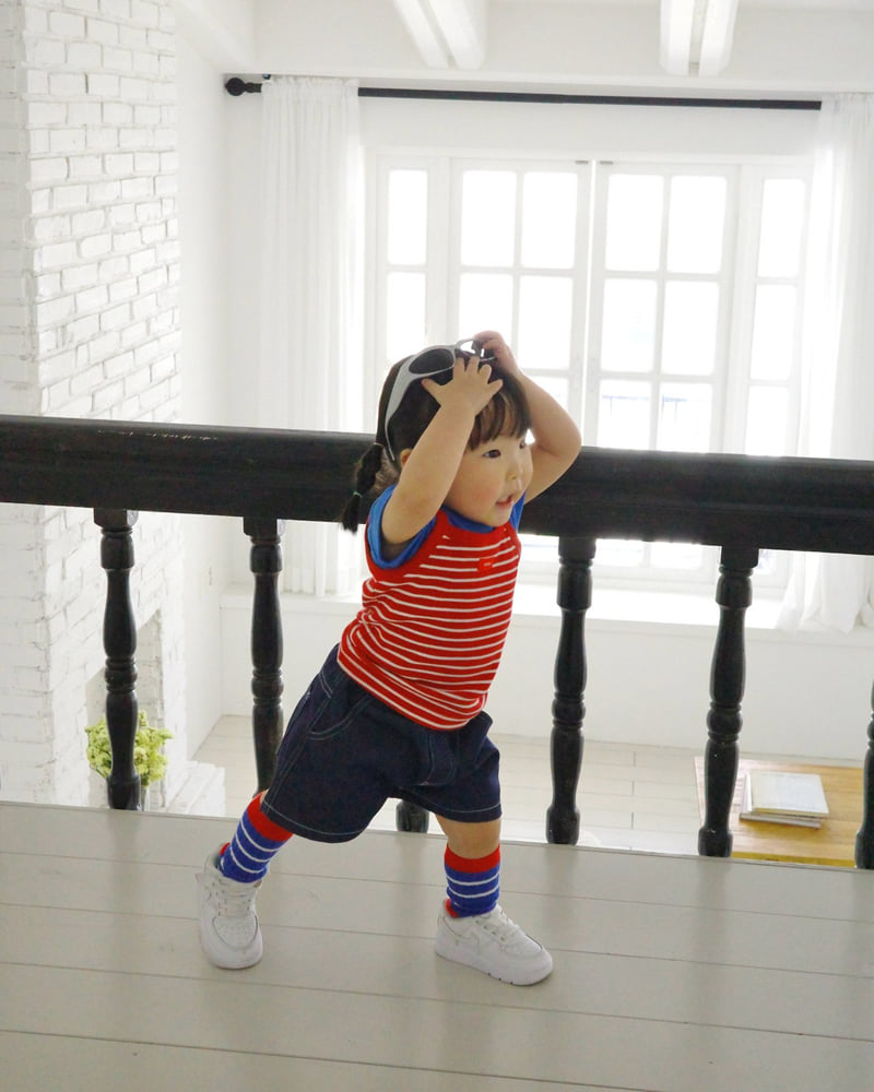 Bailey - Korean Children Fashion - #littlefashionista - Sparkling Strap Sleeveless - 5