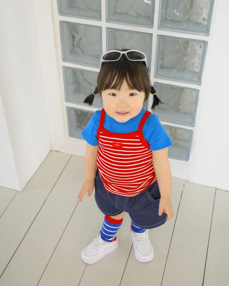 Bailey - Korean Children Fashion - #magicofchildhood - Chewy Rib Tee - 7