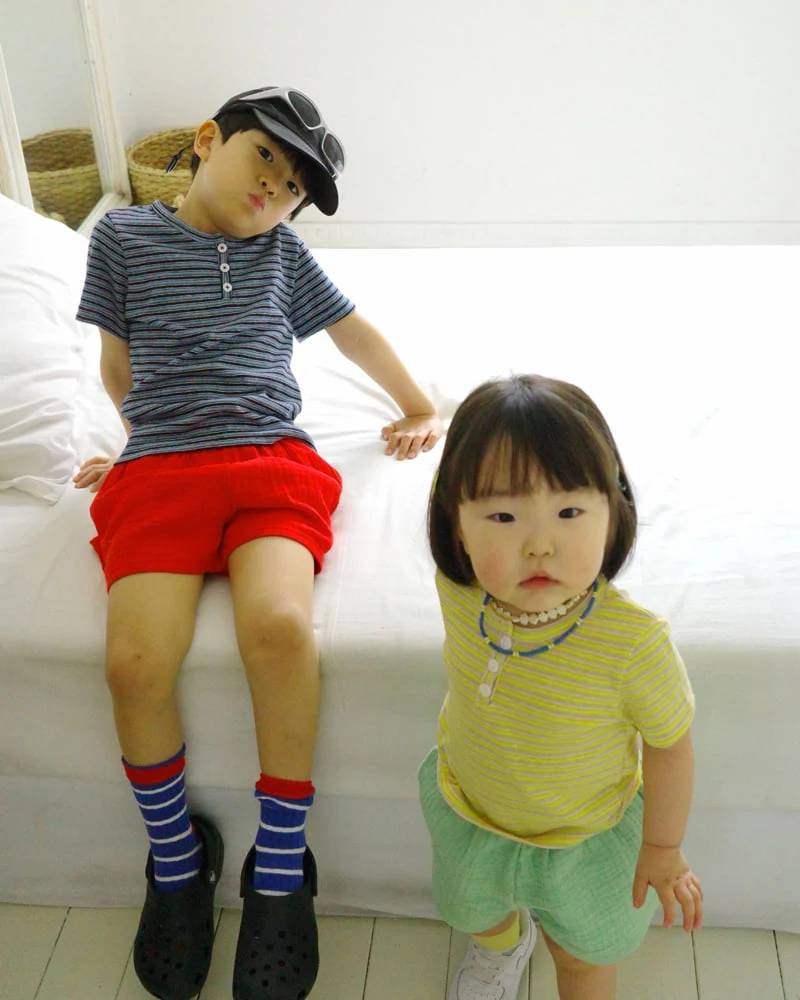 Bailey - Korean Children Fashion - #magicofchildhood - Crayon Tee - 10