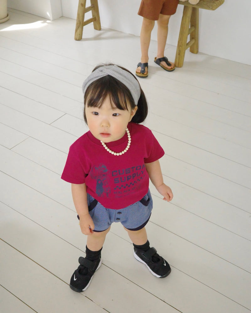 Bailey - Korean Children Fashion - #prettylittlegirls - Mechanic Tee - 7