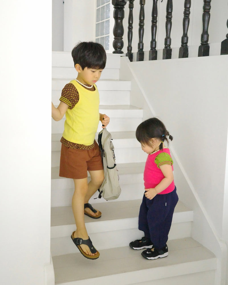 Bailey - Korean Children Fashion - #stylishchildhood - Vivid Sleeveless - 5