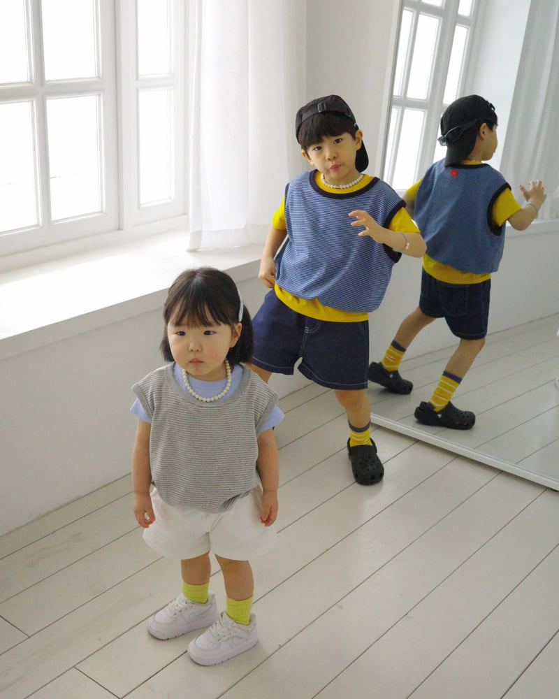 Bailey - Korean Children Fashion - #stylishchildhood - Cracker Box Tee - 10