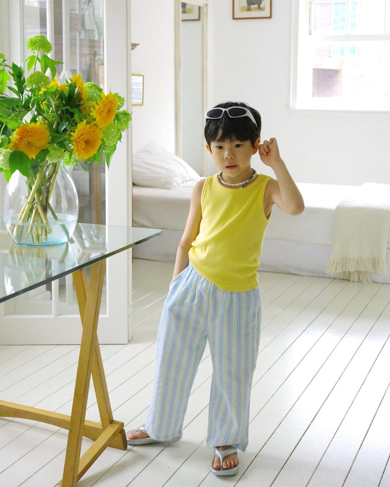 Bailey - Korean Children Fashion - #todddlerfashion - Vivid Sleeveless - 4