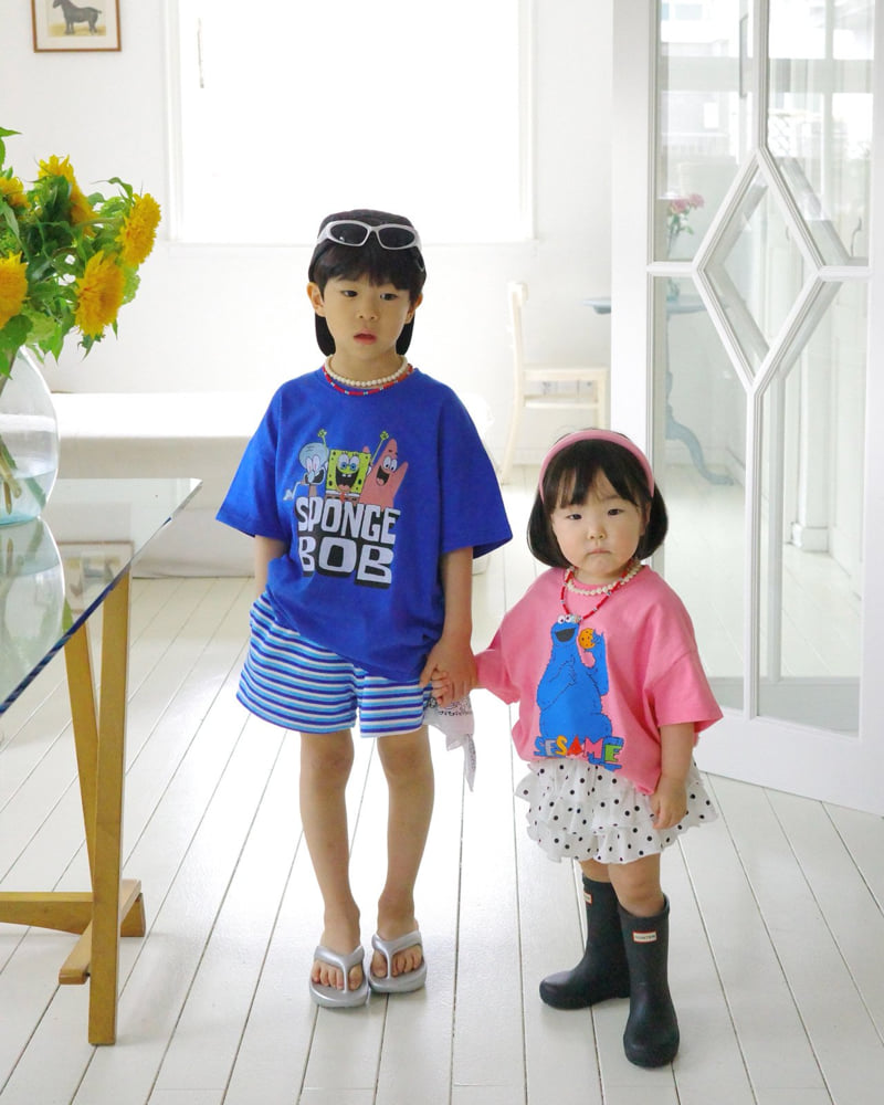 Bailey - Korean Children Fashion - #toddlerclothing - Hot Summer Tee - 6