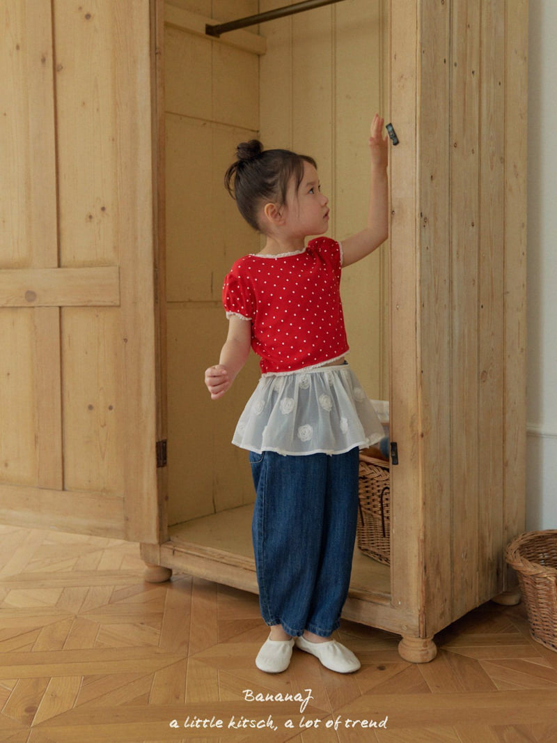 Banana J - Korean Children Fashion - #childofig - Mimi Flower Skirt - 7