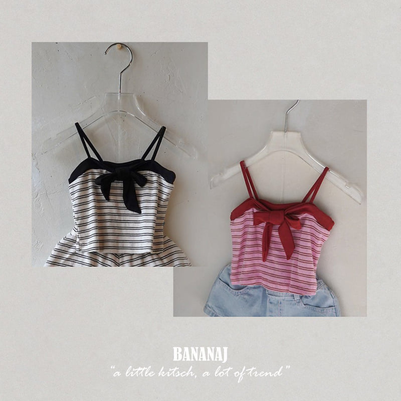 Banana J - Korean Children Fashion - #childofig - Pippi Ribbon Top