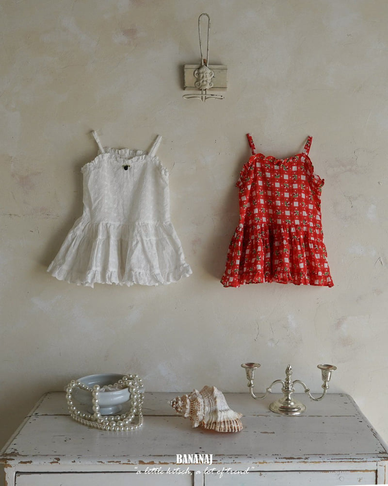 Banana J - Korean Children Fashion - #childofig - Cherry One-piece - 7